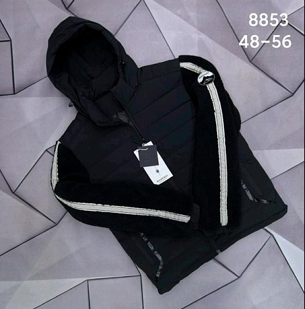 Куртка Tran 8853 black - делук