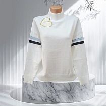 Свитер Julia JL536 white - делук