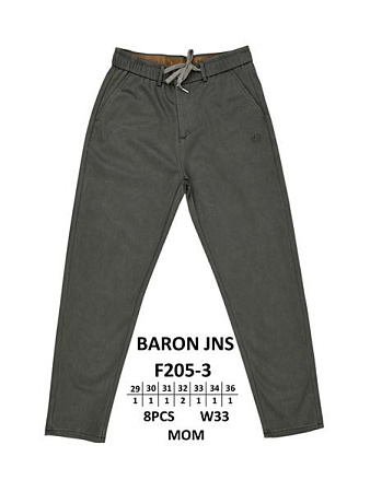 Штаны Baron Jeans F205-3 khaki - делук
