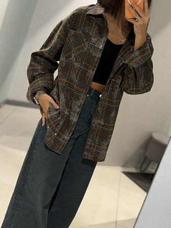 Рубашка Comod 7101 brown - делук