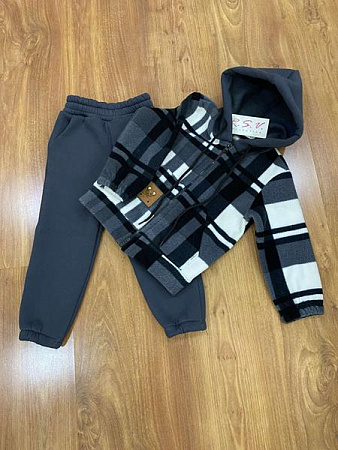 Костюм Спорт Rsv 0254 grey - делук