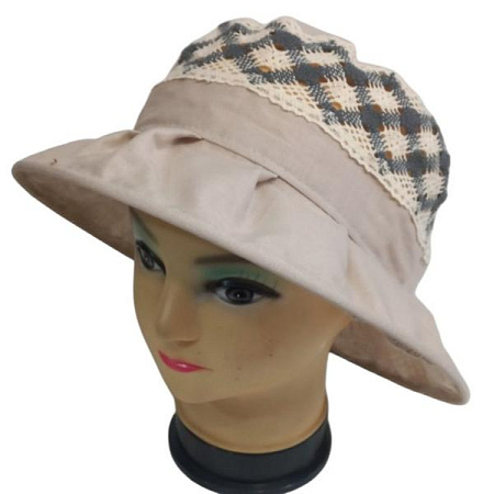 Шляпа Mabi 0785 beige - делук