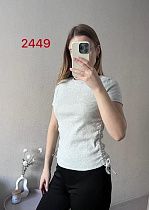 Футболка Fsn 2449 l.grey - делук