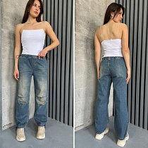 Джинсы I8Denim Women TB140 blue - делук