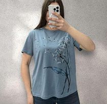Футболка Elena&Vika 25072 l.blue Футболка Elena&Vika 25072 l.blue - делук