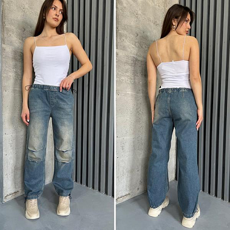 Джинсы I8Denim Women TB140 blue - делук