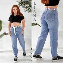 Джинсы Liana Denim 1-003 blue - делук