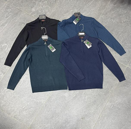 Свитер F.T.H F461 navy - делук