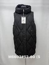 Жилетка Jacket M6603 black - делук