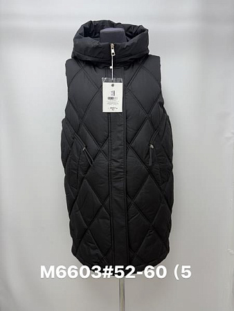 Жилетка Jacket M6603 black - делук