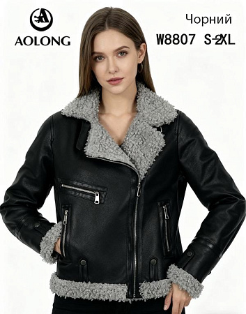 Куртка Liopt W8807 black - делук