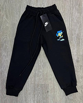 Штаны Спорт Mirwear Kids N273-1 black - делук