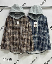 Рубашка Met&March 1105 navy - делук