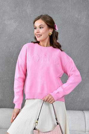 Свитер Lora LR849 pink - делук