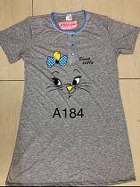 Ночнушка Punky A184 grey - делук