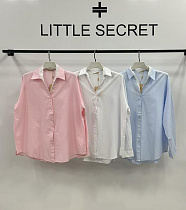 Рубашка Little Secret 294 l.blue - делук