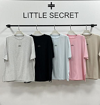 Футболка Little Secret 500518 black - делук