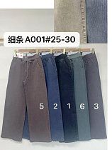 Джинсы Immei A001-5 brown - делук