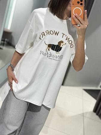 Футболка Comod K6007 white - делук