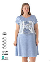 Ночнушка Trikotag 21040 l.blue - делук