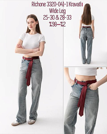 Джинсы Maxim Jeans 3320-041-1 l.blue - делук