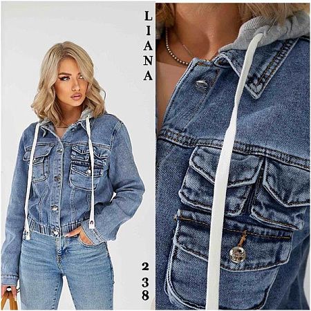 Куртка Liana Denim 238 blue - делук