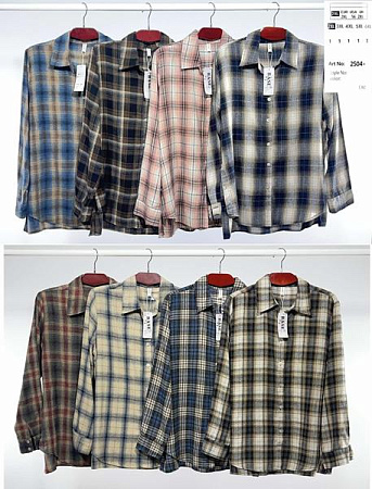 Рубашка Estima 2504 navy - делук