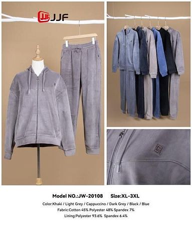 Костюм Спорт Jjf 20108 grey - делук