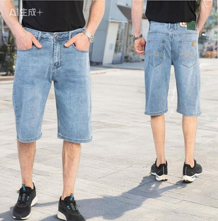 Шорты Lili 19201 l.blue - делук