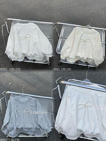 Свитер Meloria 8951 white - делук