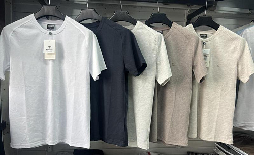 Футболка Vip Stendo 5665 l.grey - делук