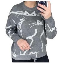 Свитер Novetly Store 25402 grey - делук