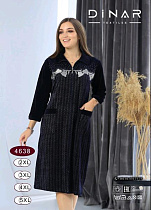 Халат Romeo Life 4638 navy - делук