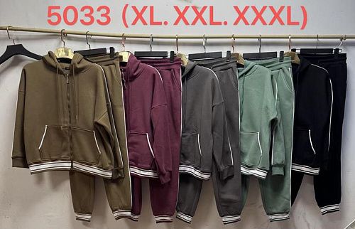 Костюм Спорт Modnulya 5033 green - делук