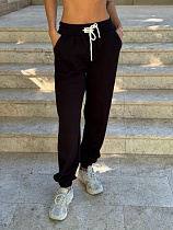 Штаны Спорт Arina 305 black - делук