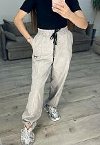 Штаны Спорт S.Style 617 l.grey - делук