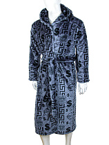 Халат Banko H001-1 grey - делук