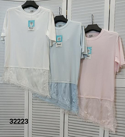 Футболка Mmc Clothes 32223 l.blue - делук