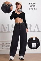 Джинсы Miss Kurry BM26-1 black - делук