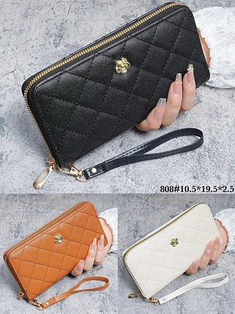 Кошелек Fashion Bag 808 black - делук