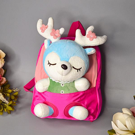 Рюкзак Luna-Bag 24-2206 fuchsia - делук