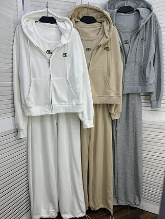Костюм Спорт Style Nadezhda 2803 white - делук