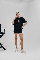 Футболка Newe 500035 black - делук