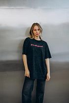 Футболка Little Secret 50010 black - делук