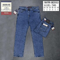 Джинсы God Baron BR2053 blue - делук
