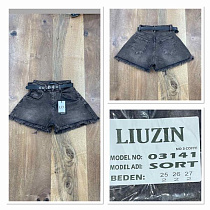 Шорты Maxim Jeans 03141-1 black - делук