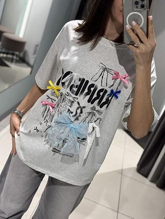 Футболка Comod 25126 l.grey - делук