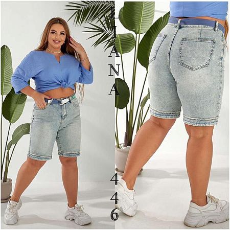 Шорты Liana Denim 446 grey - делук