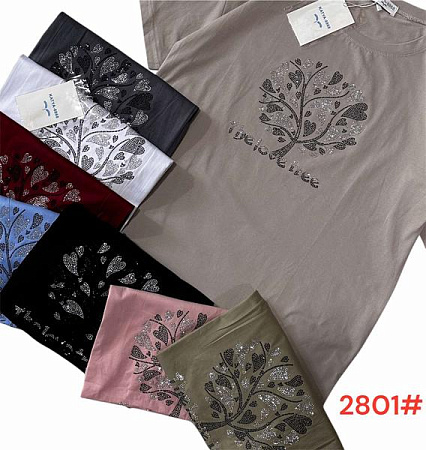 Футболка Peng 2801 mix - делук