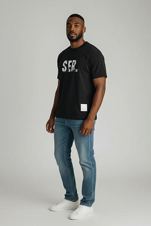 Футболка 2Bro BR913 black - делук